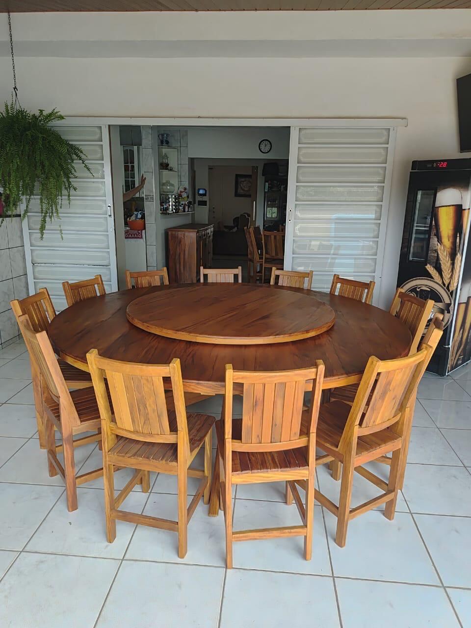 Mesas Redondas rústico artesanal